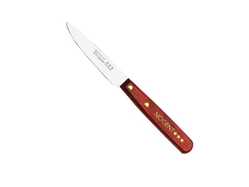 Lot De 5 Couteaux D'office Nogent - Lame Inox 9 Cm - Fabriqué En France