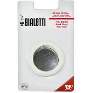 3 Joints 1 filtre pour cafetière moka express Bialetti 6 t