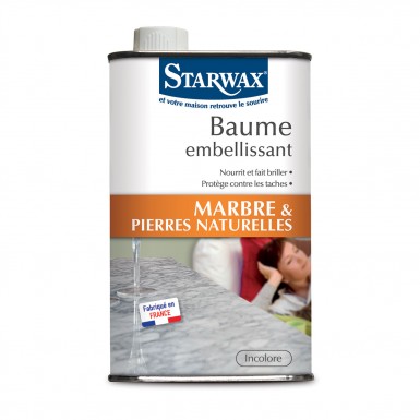 vente Baume embellissant marbre, pierres naturelles Starwax, acheter baume marbre starwax