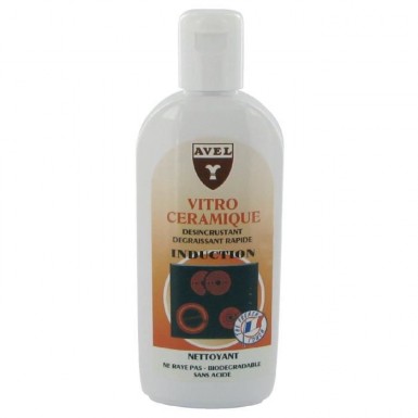 vente Nettoyant dégraissant spécial Vitro-céramique,induction 250ml AVEL