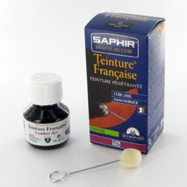 vente teinture francaise noir saphir cuir daim nubuck, vente teinture francaise noir saphir cuir daim nubuck