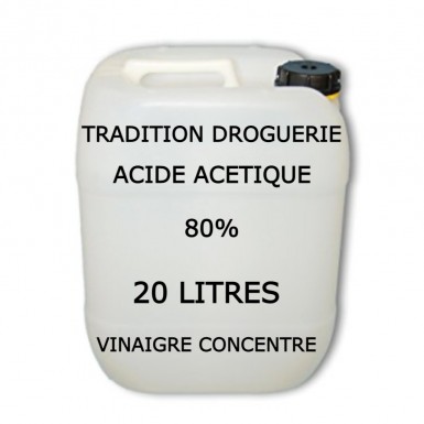 Vente Acide Acétique 80% de volume, acheter de l'acide acétique 80% de volume