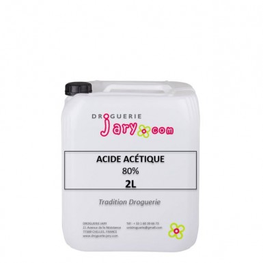 Acide Acétique 80% de volume