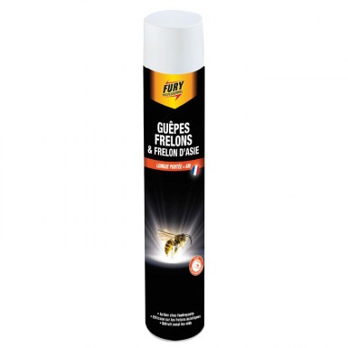 Aérosol nids guêpes et frelons Fury