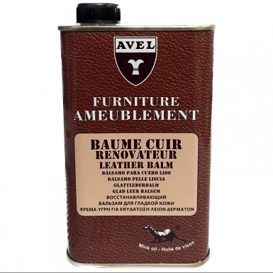 Baume Cuir Rénovateur liquide BLANC AVEL