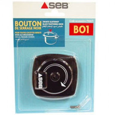 Bouton serrage Noir pour Cocotte Minute SEB