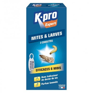 cassettes mites et larves Kapo