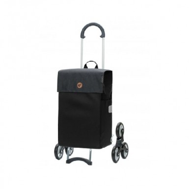 Chariot de courses Scala Shopper hera noir 6 roues ANDERSEN (Réf 119-004-84)