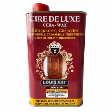 Cire liquide chêne clair Avel Louis XIII