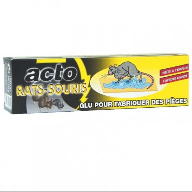 Plaque de Glu Bois pour Rats et Souris