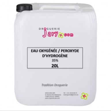 eau oxygénée 35% 20l?130 volumes