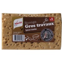 Éponge Gros Travaux Spécial Chantier x1 Veritt
