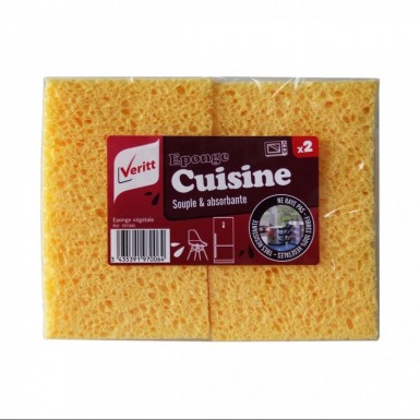 Eponge Végétale Cuisine X 2 Veritt