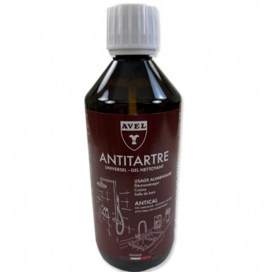 Gel antitartre universel et alimentaire Avel