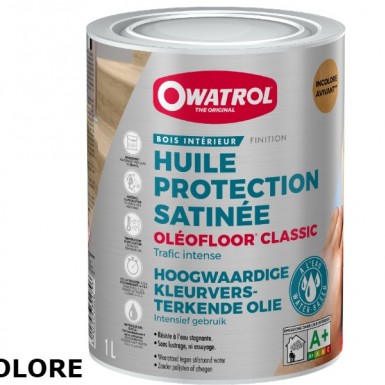 Huile protection satinée incolore Oléofloor Classic Parquet