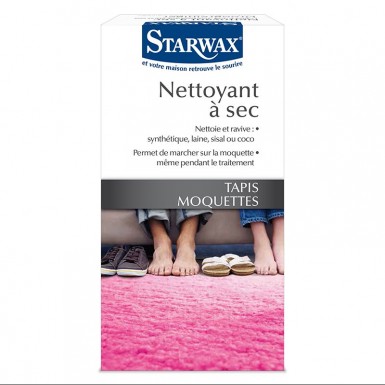 Nettoyant à sec pour tapis et moquettes Starwax