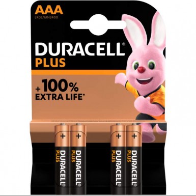 Piles LR03 Duracell Plus