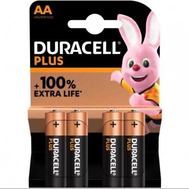 Piles LR6 Duracell 1,5V