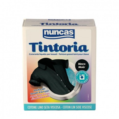 Teinture tissus Coton,Lin,Viscose NOIR NUNCAS