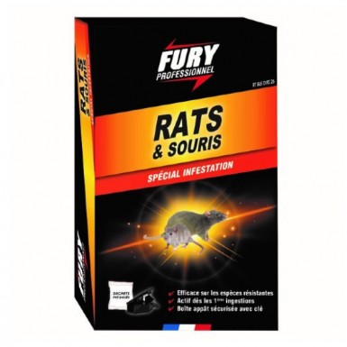 Fury rats et souris unidoses 6 X 25g