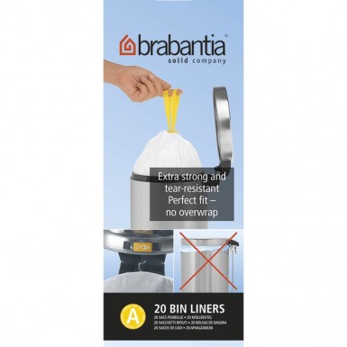 Sacs poubelles 3l BRABANTIA 20 pièces