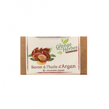 Savon Bio à l'huile d'argan LA GRANGE AUX HERBES