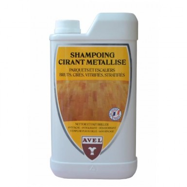 Shampoing cirant metallise parquet AVEL