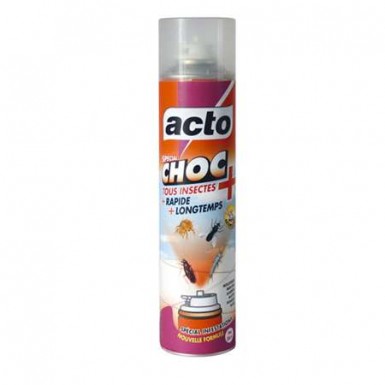 Aérosol anti cafards et blattes Acto 400 ml