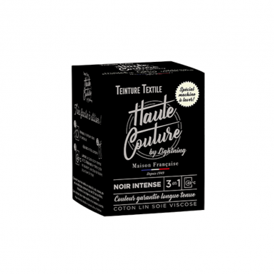 Teinture Textile Haute Couture Noir intense
