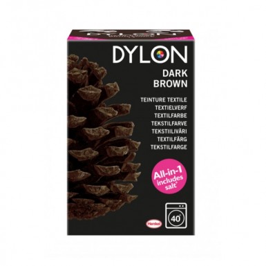 Teinture tissus brun foncé N°11 Dylon 200g