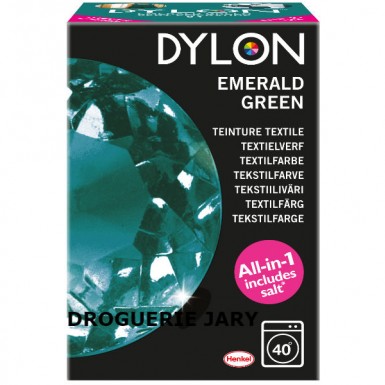 Teinture tissus vert emeraude N°4 Dylon 350g