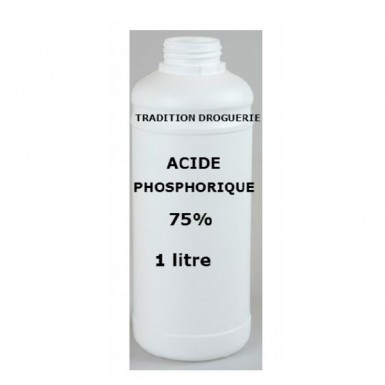 vente d'acide phosphorique 75% 1l, acheter de l'acide phosphorique 75% 