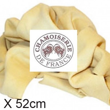 vente peau chamoisee N14 35X52cm, acheter une peau de chamois